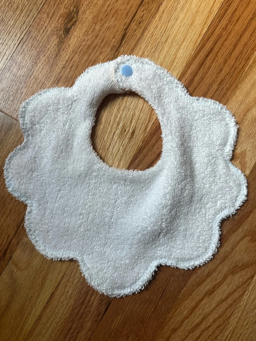 Yellow Gingham Baby Bib - Cute Bear Print